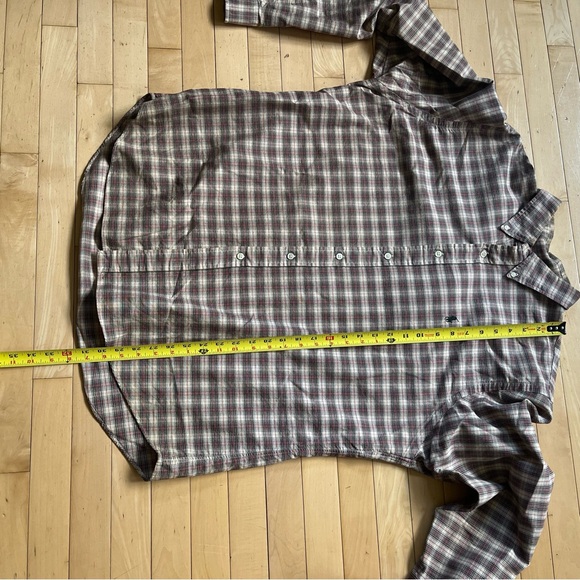 Ralph Lauren Brown Plaid Button-Down Shirt Men’s XXL - Picture 6 of 6